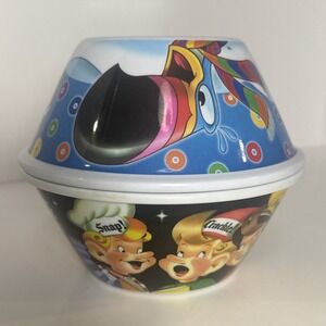Kellogg's Cereal Bowls Fruit Loops Rice Krispies Nostalgia‎ Kids Breakfast 24oz